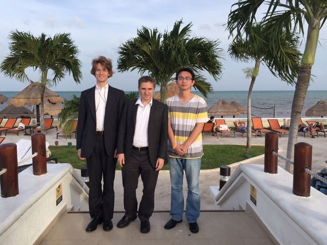 ECS Cancun meeting - 2014 with Yanxin Jia and Michael Sebek